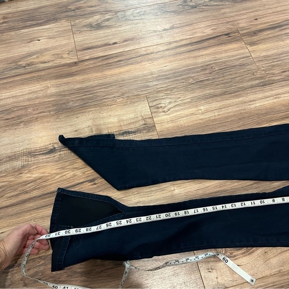 WeWoreWhat Cutout Slit Stretch Denim Jumpsuit - Picture 14 of 16